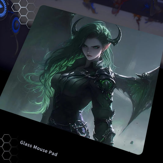 Demon Girl Mouse Pad