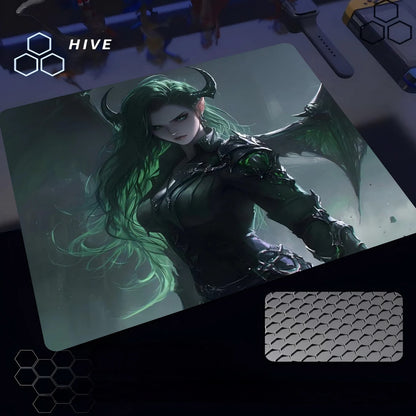 Demon Girl Mouse Pad